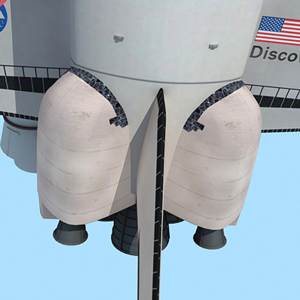 nasa space shuttle discovery obj - Discovery Shuttle... by Gandoza